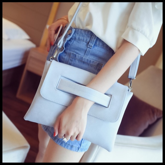 NEW Envelope Clutch Messenger - Picture 3 of 8